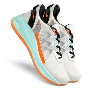 BRUTON EVA Lite Sport Shoes Running Shoes for Men- White